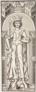 King Philip III of France by English School